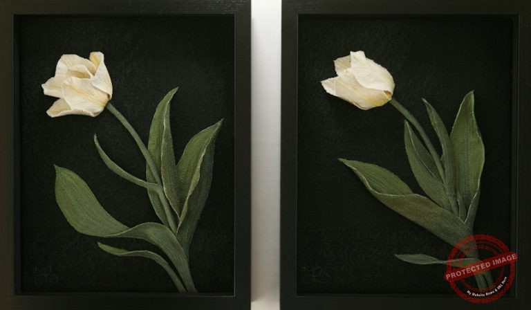 French Tulips by Tracey Lawko