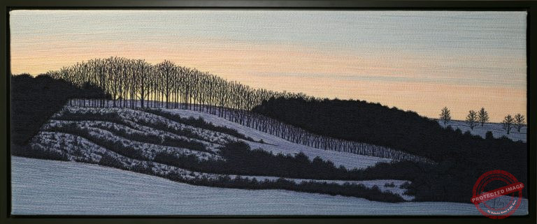 January Sunset by Tracey Lawko