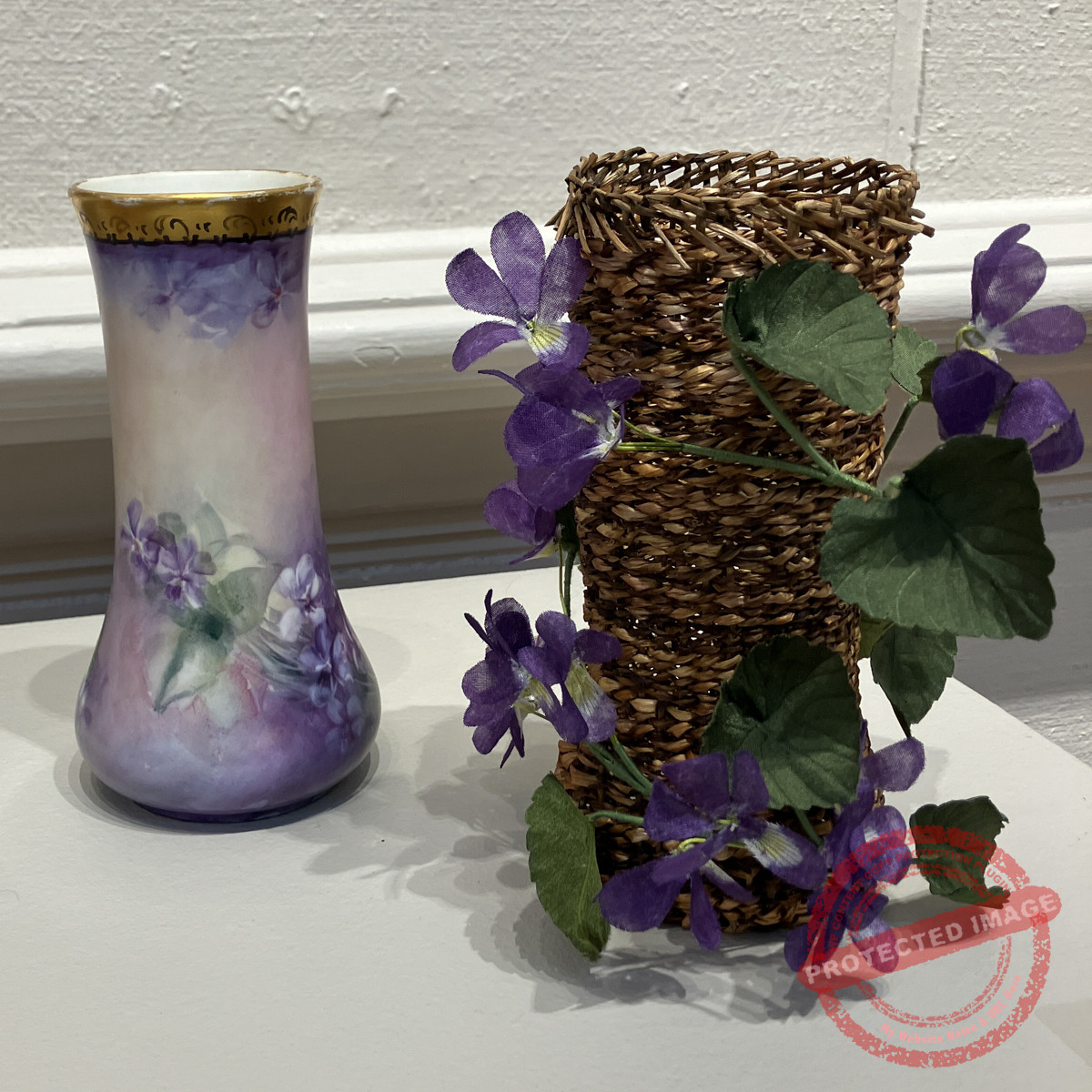 Installation with Phoebe Watson's Vase at Homer Watson House & Gallery 2026